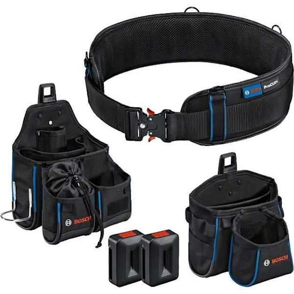 Bosch Professional Mobility Belt Kit 108 med GWT 2, GWT 4 och ProClick-hållare - 1600A0265R