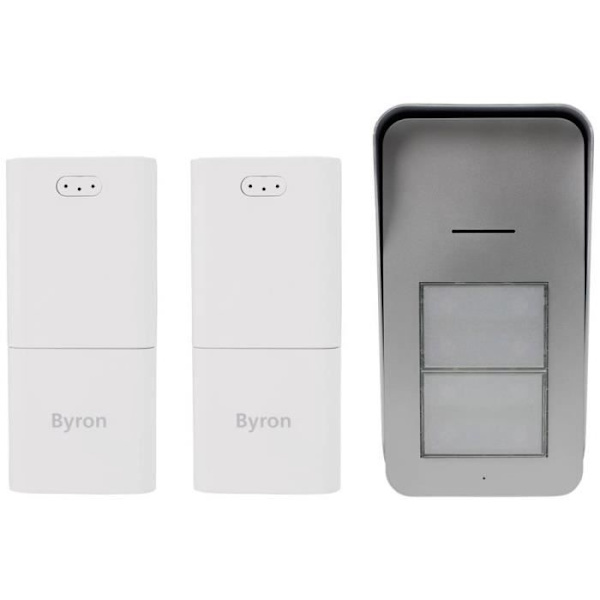 Byron DIC-21525 Classic Radio Intercom Komplett Set Vit