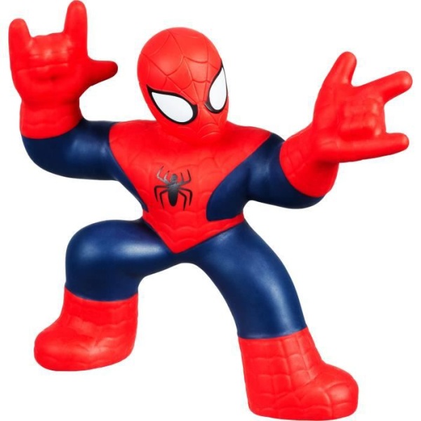 Supagoo Spiderman-figur 21cm - ÄLGEKAKAR - Goo Jit Zu Marvel röd och blå