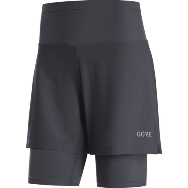 Gore R5 2-i-1 shorts för kvinnor Svart 36