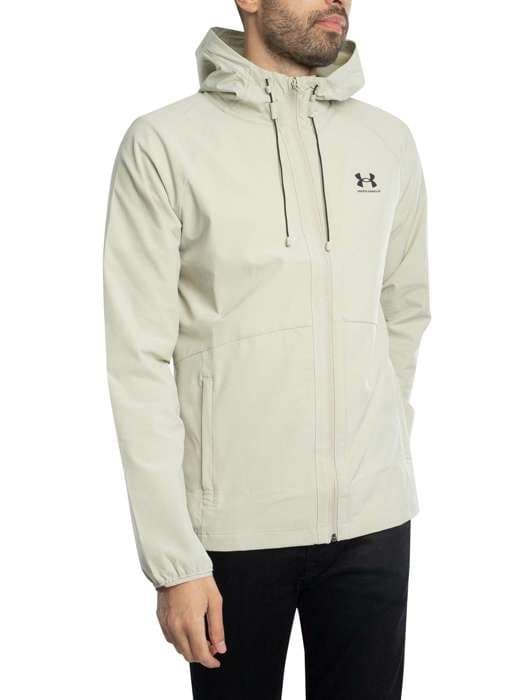Vindjacka i stretchmaterial - Under Armour beige M