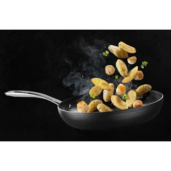 Stekpanna / stekpanna Tefal POELE 28 CM UNLIMITED PREMIUM INDUCTION G2560602 grå