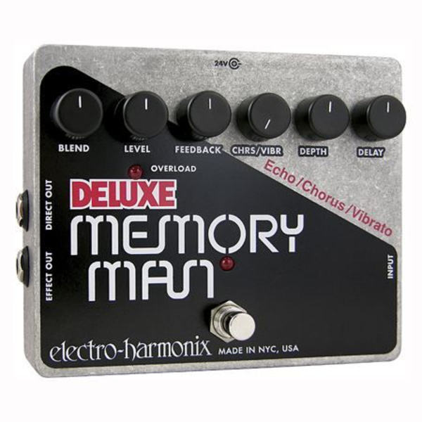 Effekt & pedal - ELECTRO HARMONIX - DELUXE MEMORY - Analog fördröjning/Chorus/Vibrato