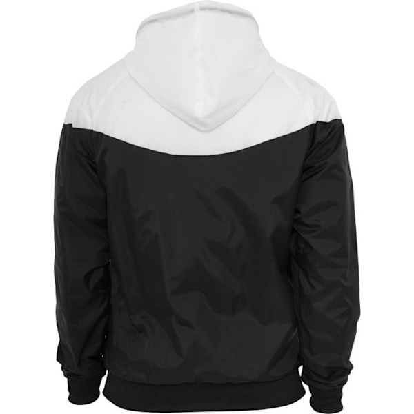 Vindjacka - URBAN CLASSICS - Pil - Svart/Vit - Multisport - Vuxen svart vit M