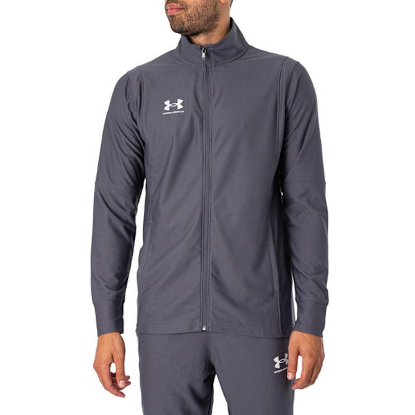 Träningsdräkt - Under Armour - Logotyp - Grå - Längre ärmar - Andningsbar Grå jag