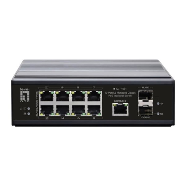 L2 Gigabit Ethernet Managed Network Switch - LEVELONE IGP-1061