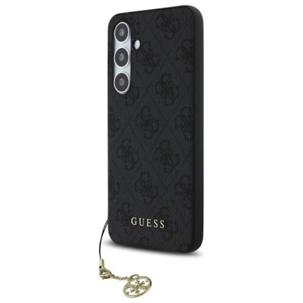 Coque Guess 4G Charms Collection för Samsung Galaxy S24 FE (grå)