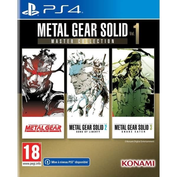 Metal Gear Solid Master Collection Vol. 1 - PS4-spel