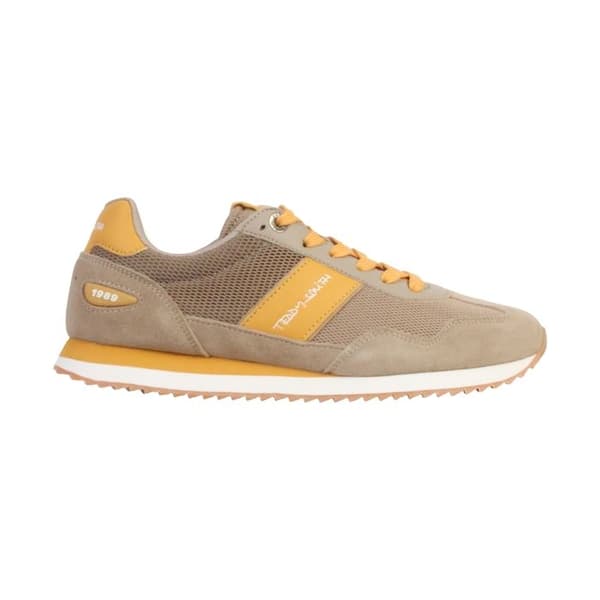 Teddy Smith Läder Sneakers - Beige beige 45