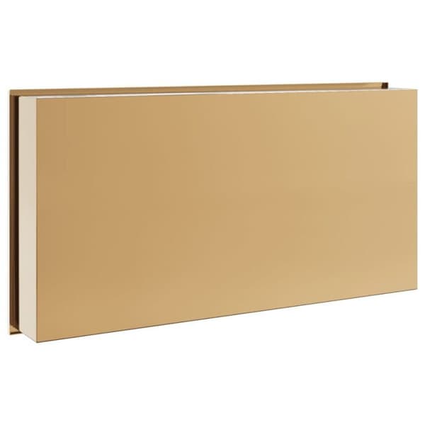 Guldborstad duschnisch 62x32x9 cm rostfritt stål