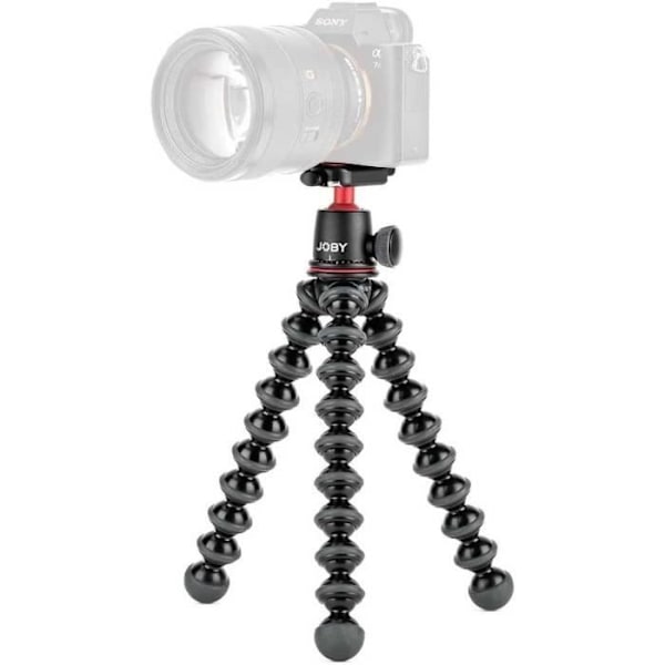 Trippod - JOBY - GorillaPod 3K Kit - Lätt - Kulled - Max belastning 3 kg - Svart