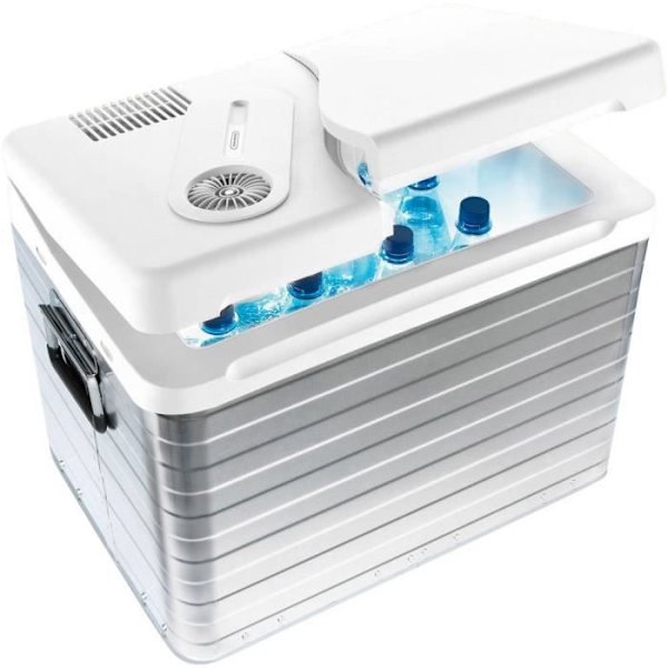 MOBICOOL MQ40A AC/DC termoelektrisk kylare - 39 L - Delta T°= 20°C - Grå