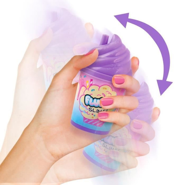 SO DIY So Slime Fluffy - Set med 3 doftande Fluffy Slime Shakers - Upptäck en ny slime-struktur! - SSC 101 - 6 år och äldre Flerfärgad