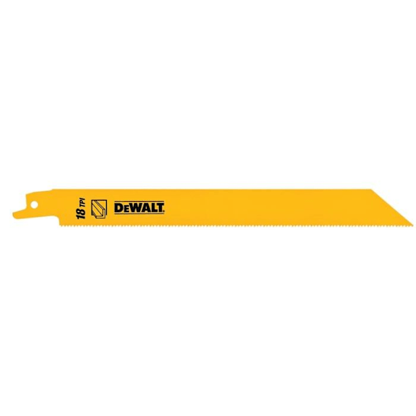 Dewalt - DEWDT2354QZ - DT2354QZ 203 mm fram- och återgående sågblad Bimetall metallrör och profiler (Import från Storbritannien)