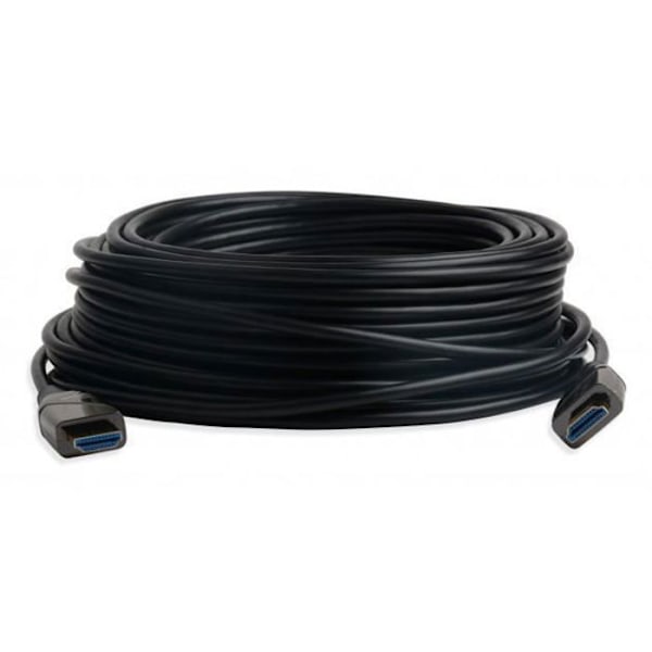 Techly ICOC HDMI-HY2-020 HDMI-kabel - 20 m - 3840 x 2160 pixlar - 3D-kompatibilitet - Svart