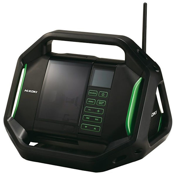 Platsradio HITACHI - HIKOKI 18V - Utan batteri eller laddare - UR18DSALW4Z