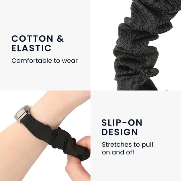 kwmobile Elastisk armband för Xiaomi Redmi Watch 3 Active / Lite - Rosa