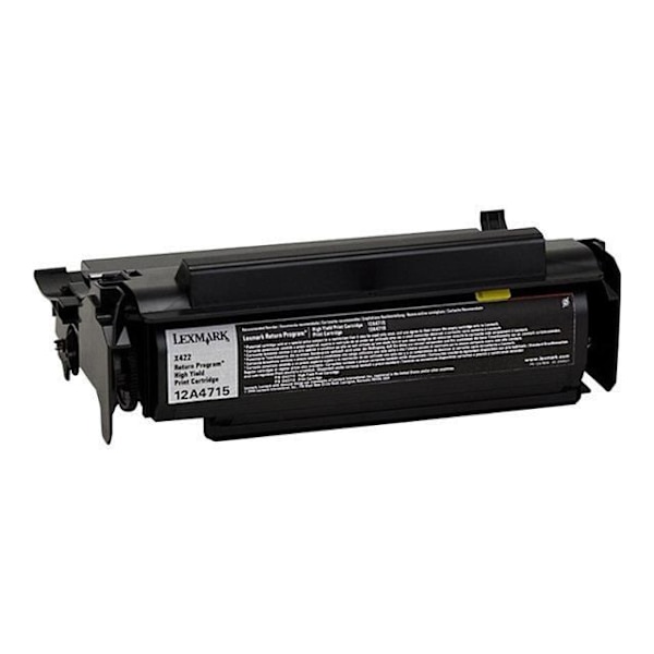 LEXMARK svart tonerkassett - 12A4715 - för Lexmark X422 LDS SAGE, X422 MFP - upp till 12000 sidor