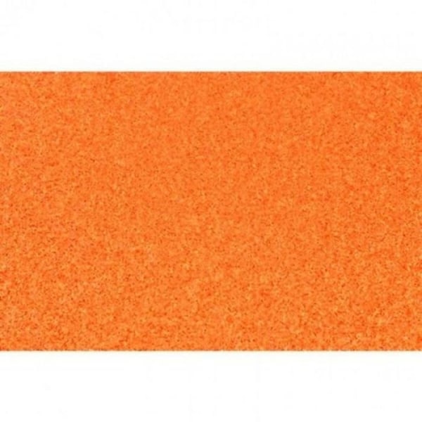 Fama Glitter Foam Sheet Orange 50 x 70 cm (10 stycken) - 5600985101201