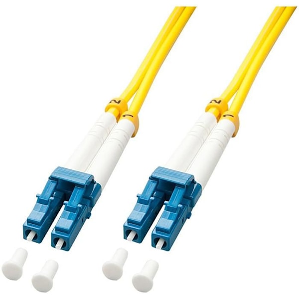 Fiberoptisk duplex LC-LC OS2, 5m