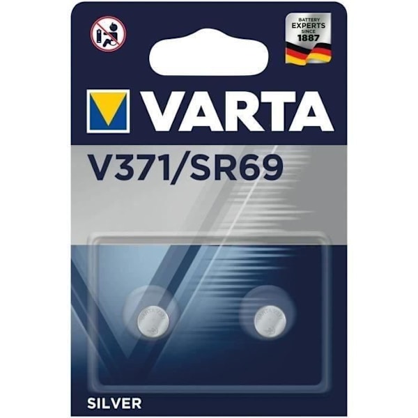 VARTA - Klockbatteri SR69 V371 x2