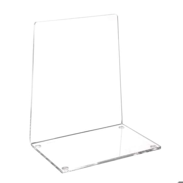 Bokstöd - MAUL - Transparent Akryl - Tjocklek 4 mm - Mått 93x136x158 mm - Antiglid transparent