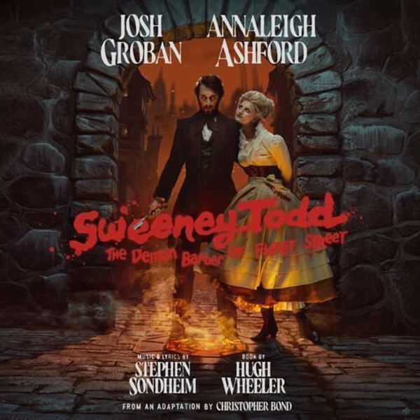 Josh Groban - Sweeney Todd: The Demon Barber Of Fleet Street (2023 Broadway Cast Inspelning) [VINYL LP] Boxed Set
