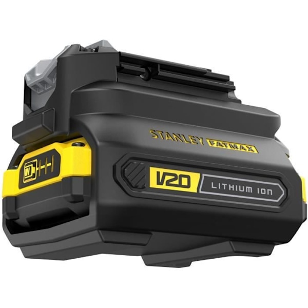 Batteriadapter - STANLEY FATMAX V20 - SFMCB100-XJ - På 18V-verktyg 2019-serien Svart