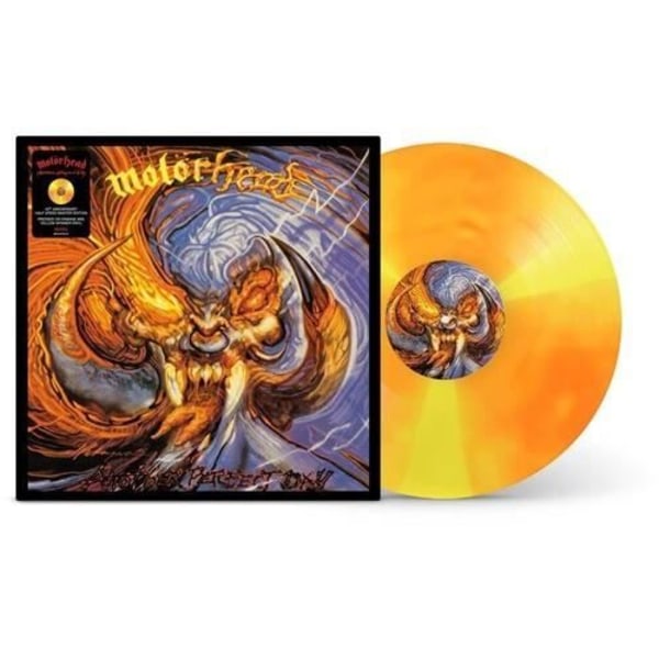 Motorhead - Another Perfect Day (40-årsjubileum) (Orange &amp; Yellow Spinner Vinyl) [VINYL LP] Färgad vinyl, orange, gul