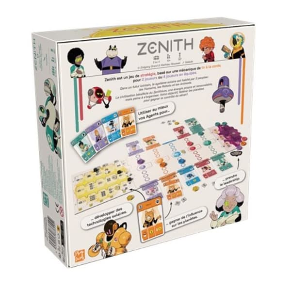 Strategispel Asmodee Zenith Flerfärgad
