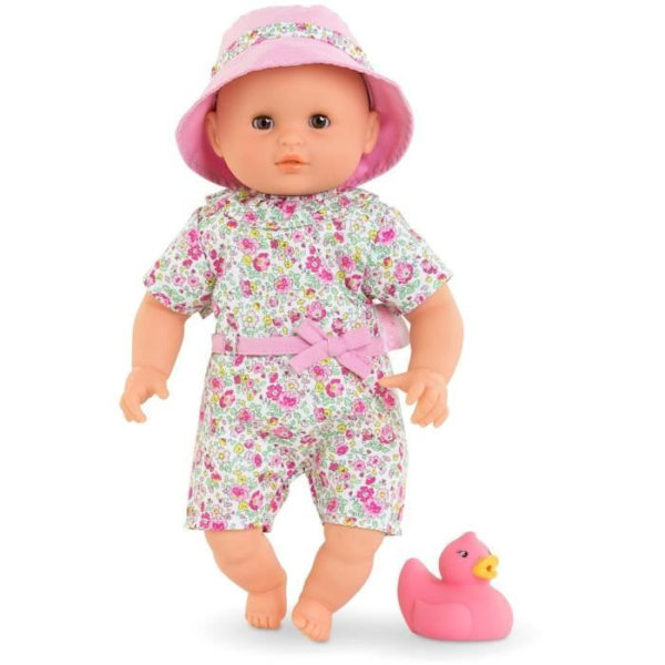 Mån Premier Poupon COROLLE - Baby Bath Coralie - 30 cm - badleksak - vaniljdoft - från 18 månader Flerfärgad