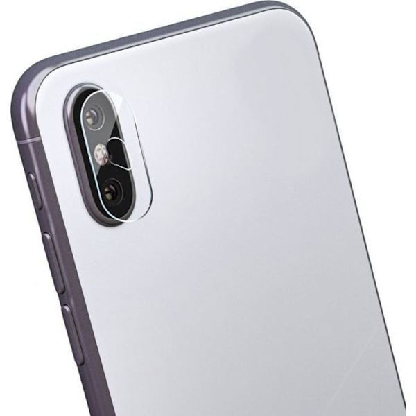 Bonnette macro - bonnette för Partner tele Objektiv med kameralock i härdat glas för iPhone 8 Plus
