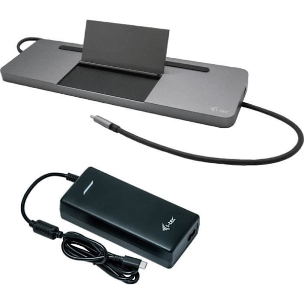 i-tec - USB-C dockningsstation med universell nätadapter -