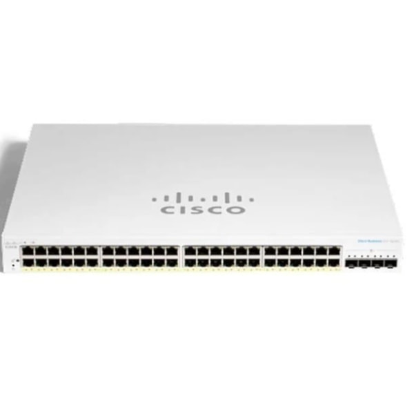 Cisco CBS220-48P-4G-EU Smart 48-portars GE, PoE+ 382W, 4x1G SFP