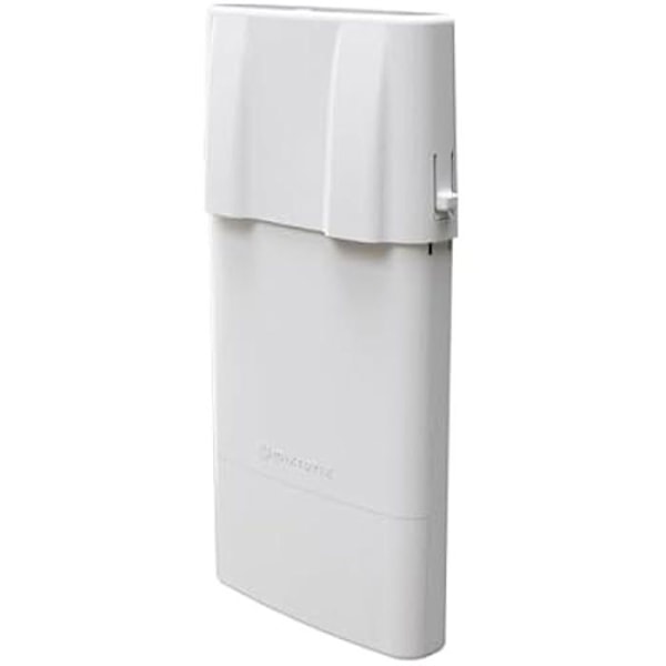 Mikrotik NetBox 5 ax (L11UG-5HaxD-NB), En Wi-Fi 6 AP/CPE/Punkt-till-punkt, PoE-in, DC Jack, Gigabit Ethernet, utomhuskapsling Vit