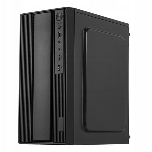 Central enhet ensam - mini pc Eurocase Skí MC MF-300B, Micro Tower, 2x USB 3.0, 2x ljud, trådlös