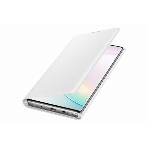 LED View Cover White Note10 Vit