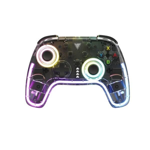 Spelkontroll - DRAGONSHOCK - ORION GLOW - Transparent - Bluetooth - Vibration Transparent