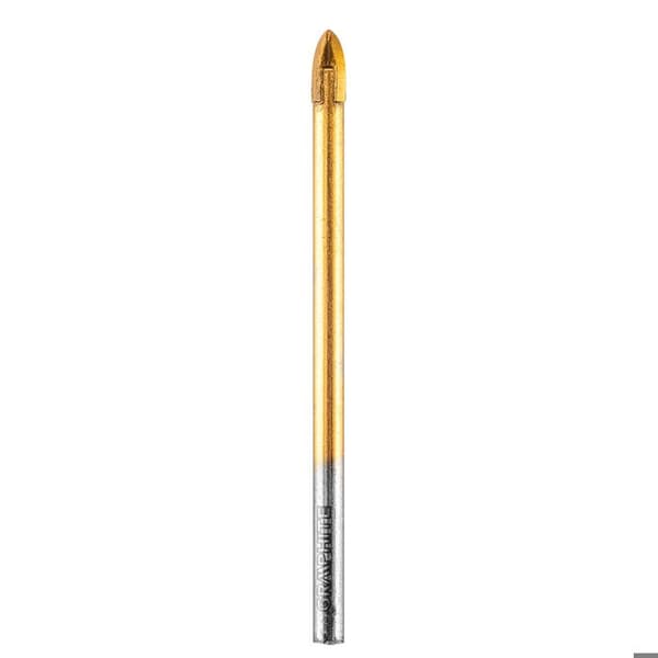 Foret universel - GRAPHITE - 4 mm - Sinterat karbid - Titan - Längd 64 mm