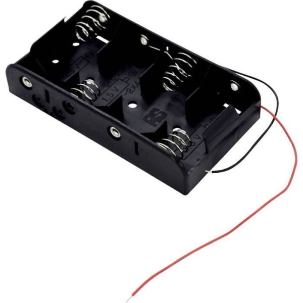 Takachi SN24 Batterihållare 4 LR14 (C) kabel (L x B x H) 107,4 x 58,3 x 23,3 mm