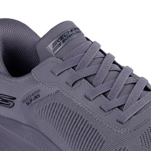 Skechers Slip-ins: Bobs Sport Squad Chaos - Solid Step Skor för Herr Grå 118312-DKGY Grå 41