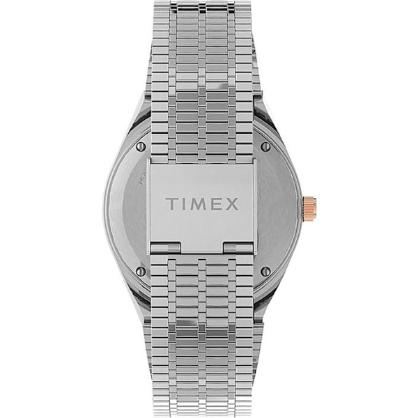 Timex TW2U95600 Kvarts analog klocka med silverarmband i rostfritt stål Pengar
