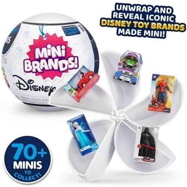 Mini Brands Ball - 5 Disney-överraskningar