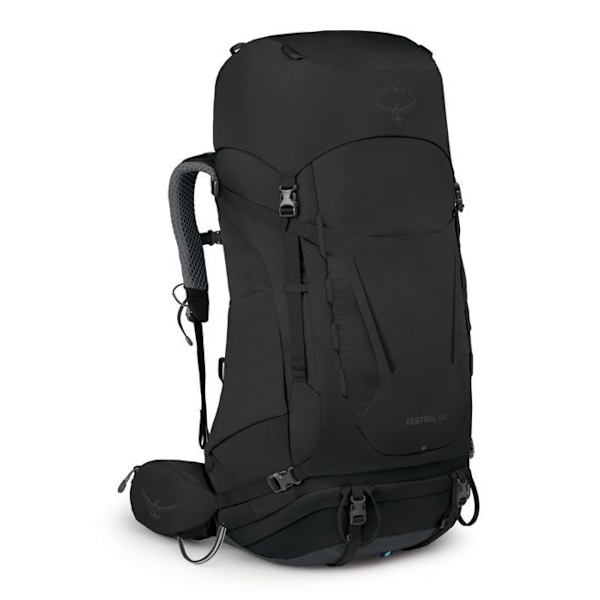 Ryggsäck för vandring - Osprey - Kestrel 68 L/XL - Svart - Regnskydd - Ergonomisk svart
