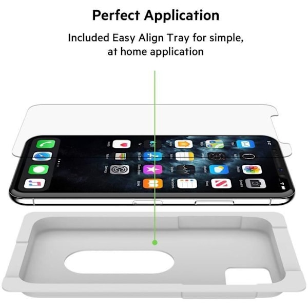BELKIN InvisiGlass Ultra - Mobiltelefon skärmskydd för Apple iPhone 11 Pro Max, XS Max Transparent