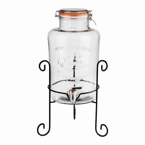 Ju distribuir - APS - Fontän 7L - Glas - Rostfritt stål - Transparent Transparent