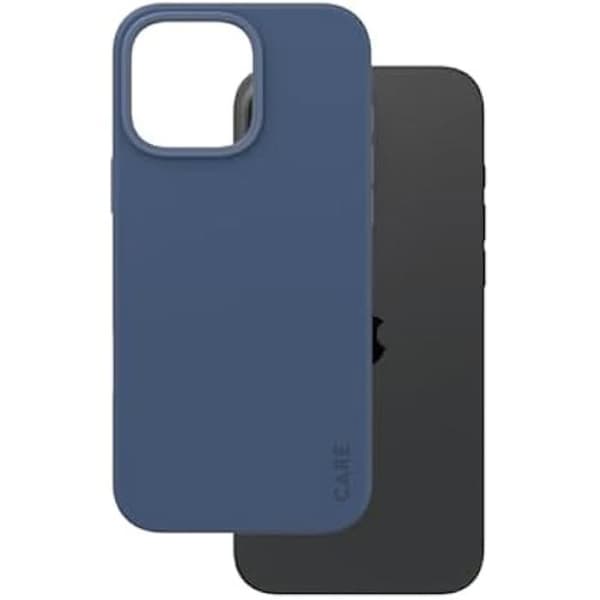 Coque - PANZERGLASS - iPhone 16 Pro Max - Skydd mot fall 1,2 m - Repfria - MagSafe Kompatibel Blå