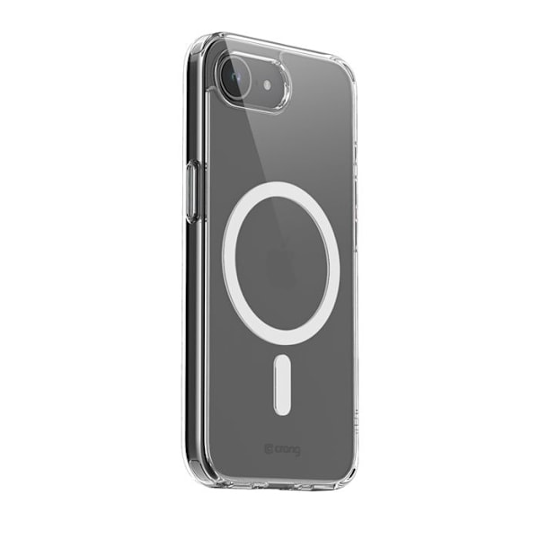 Coque för iPhone 16e MagSafe (transparent) Crong Clear MAG Cover