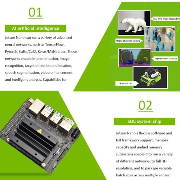 NVIDIA Jetson Nano Developer Kit 4GB LPDDR
