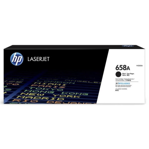 HP LaserJet 658A (W2000A) - Svart toner (7000 sidor vid 5%) ( Kategori: Toner till skrivare )